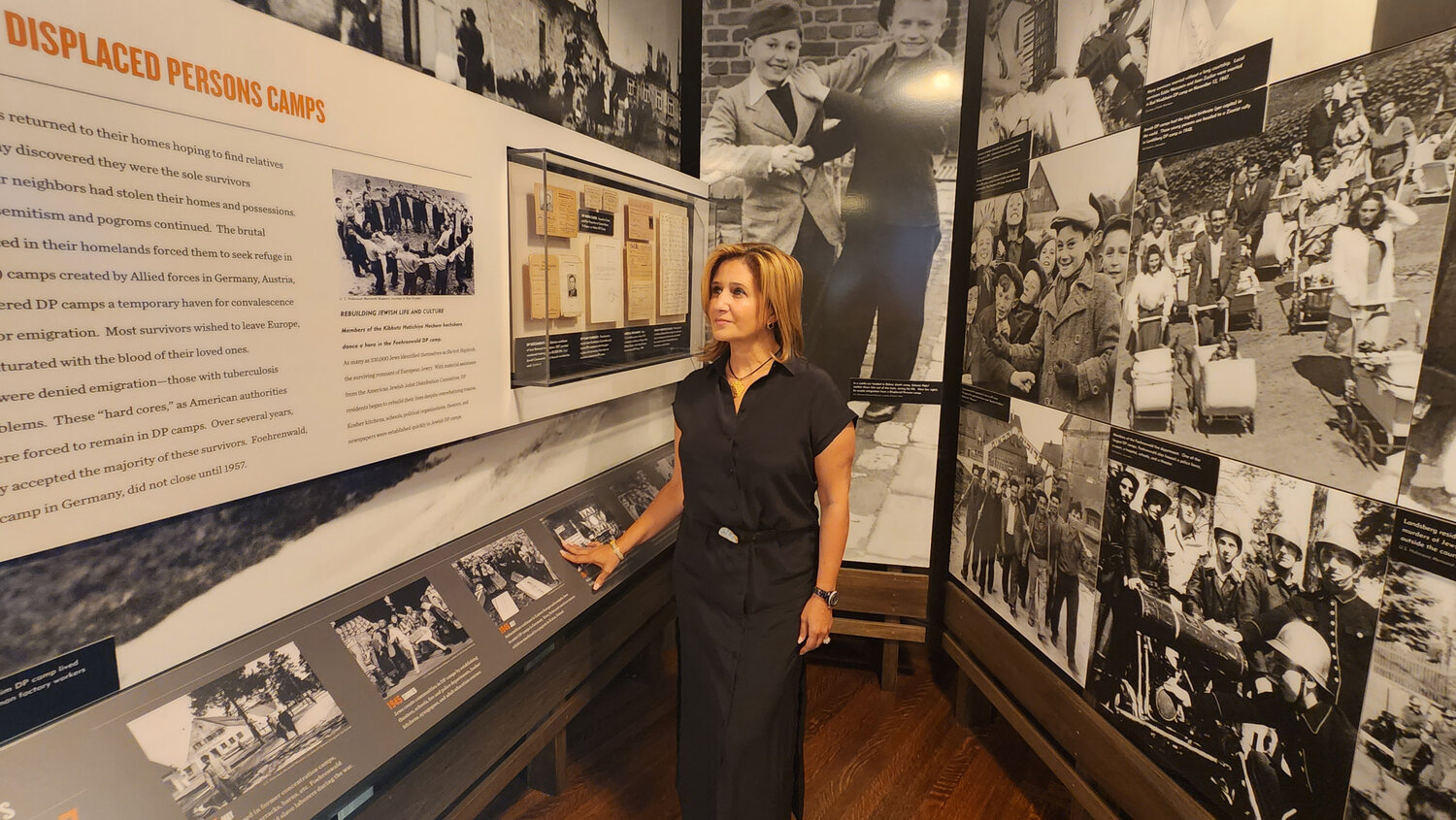 he Holocaust Memorial and Tolerance Center has exhibits detailing the timeline and experiences of the Holocaust. Mojgan ‘Moji’ Pourmoradi, the center’s new director, hopes to extend the museum’s reach in educating the public on the atrocities of war.