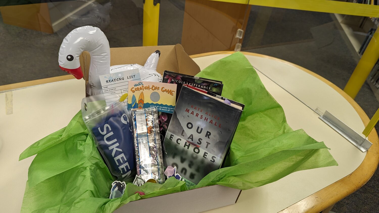 College-age students had the opportunity to participate in a survey this summer on the  Hewlett-Woodmere Public Library website to help them find two library books to read and receive free prizes.