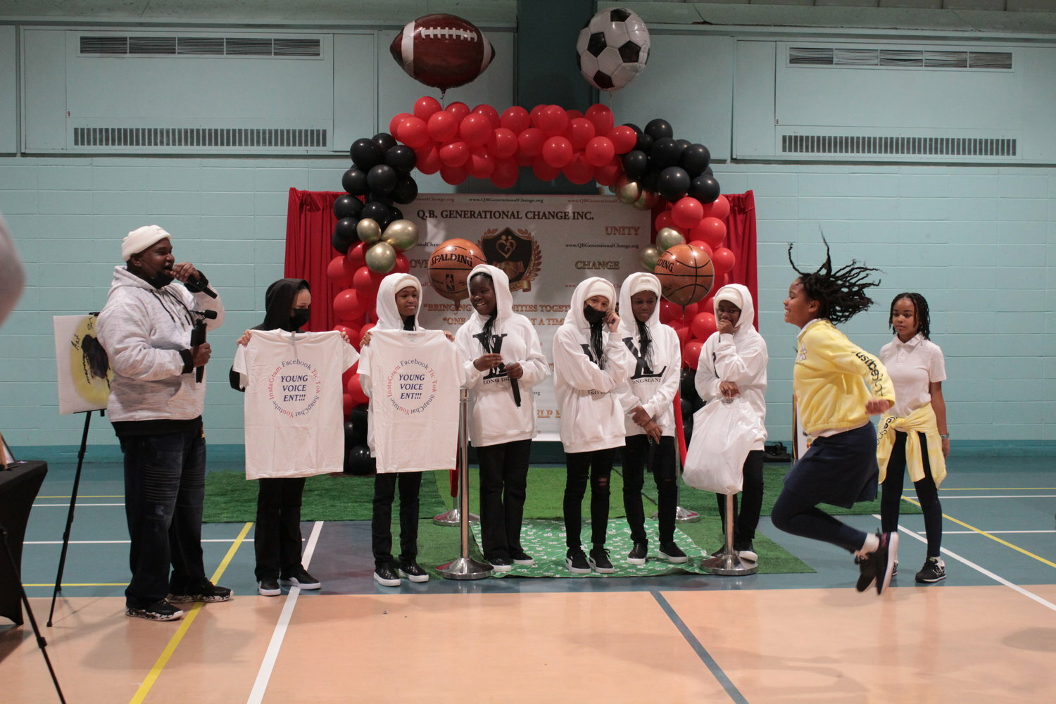 On Dec. 3 at the Freeport Recreation Center, Q.B. Generational Change hosted one of its expos, during which the dance group Young Voices hosted a dance competition.