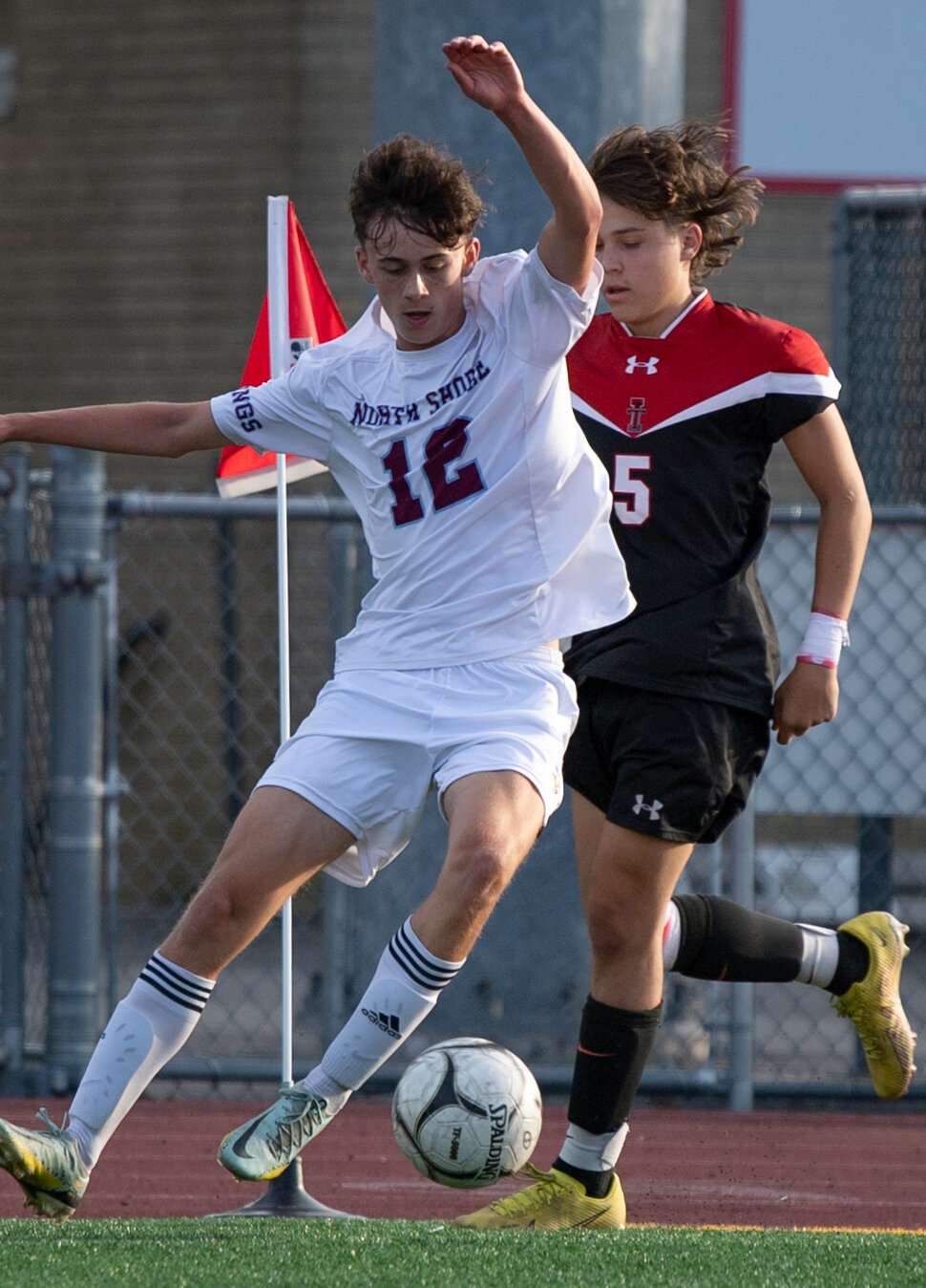 Junior Owen Jenson has contributed to North Shore’s seven-game unbeaten streak (6-0-1) with five points.