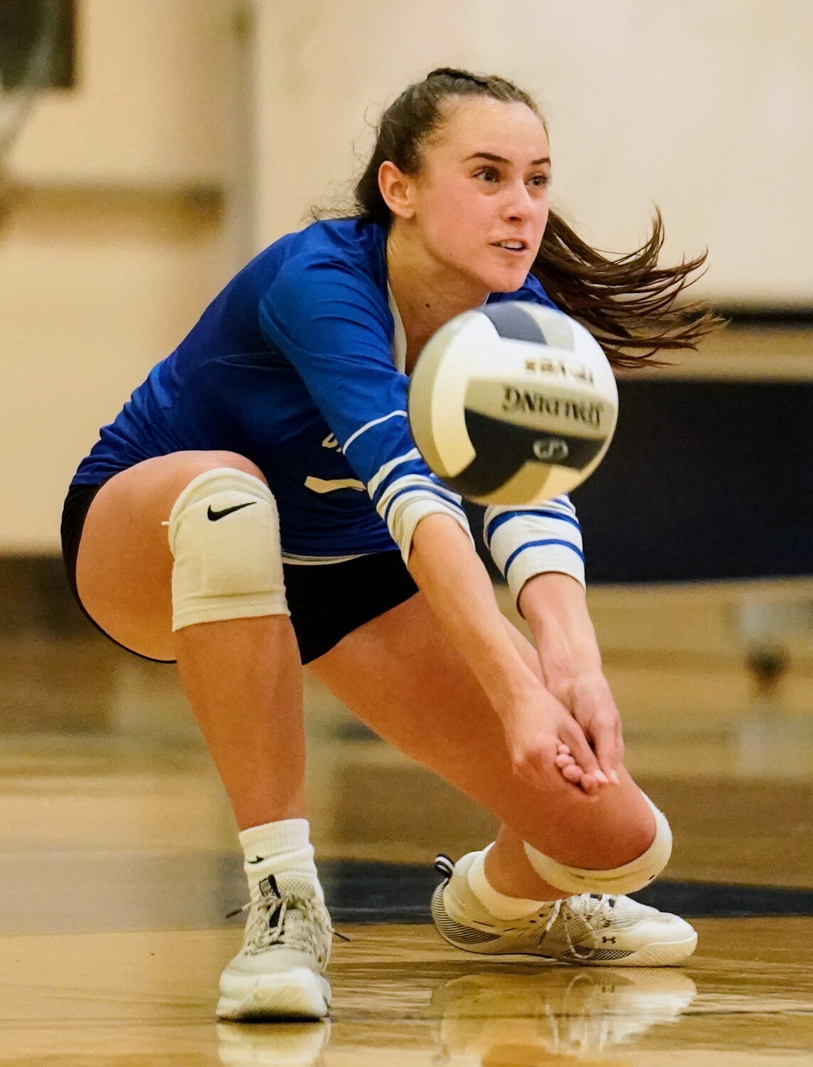 Paul Grassini/Herald
Junior Olivia Ruisi dug deep Sept. 20 to help the Colts pass a difficult test against visiting Elmont in four sets.