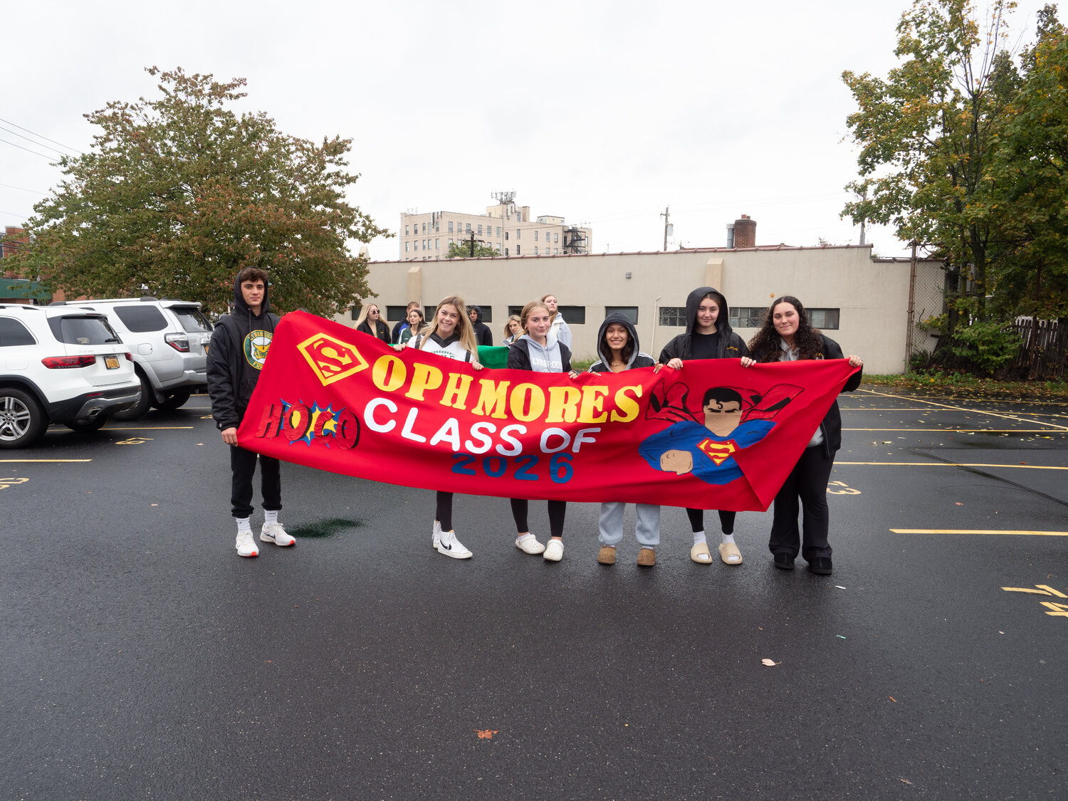 The Class of 2026 displayed ‘super’ spirit during the parade.