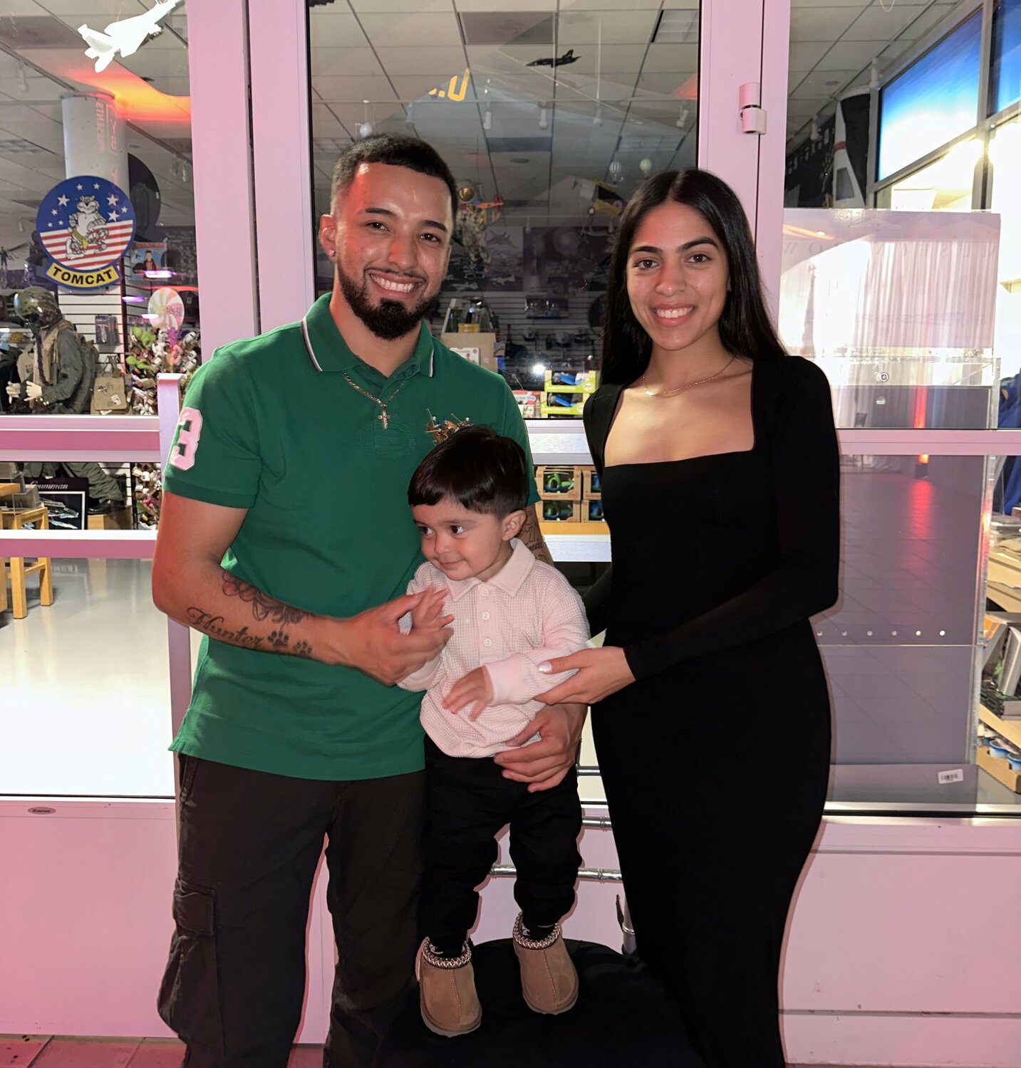 Kevin Rivera thought of his son, Kayden Rivera, and his wife, Brenda Martinez, when he saved a mother and her infant, along with five other family members, from a Syosset house fire in September 2022.