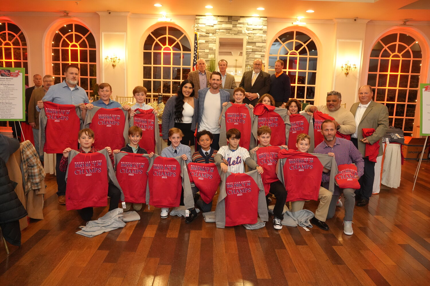 The D30 championship-winning 11-and-under team was also recognized during the annual awards dinner.