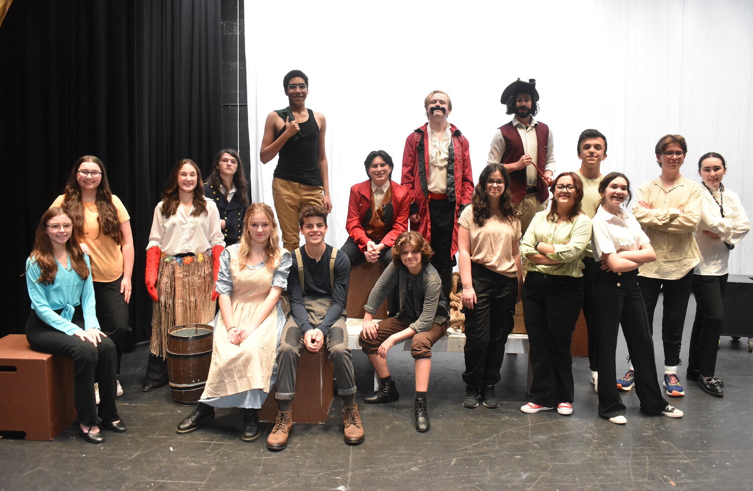 The cast of ‘Peter and the Starcatcher’ is preparing for four performances of the show from Nov. 17-19.