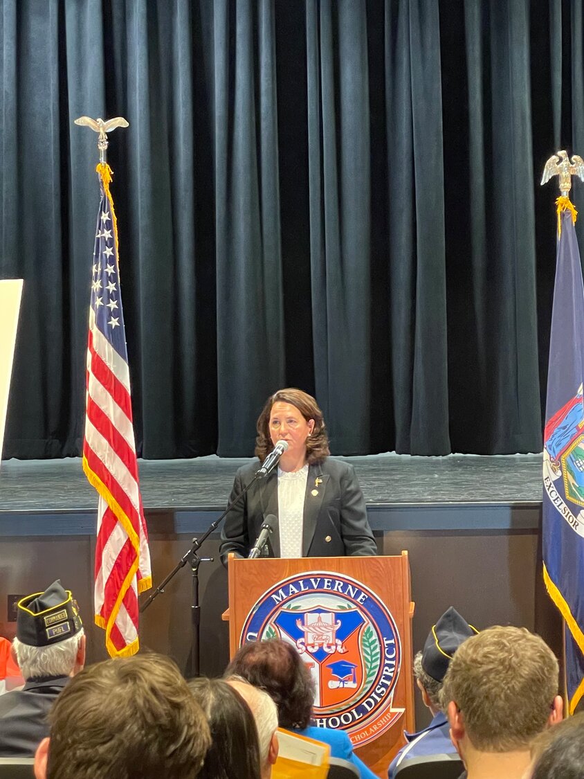 State Sen. Patricia Canzoneri-Fitzpatrick honored 23 veterans on Sunday. The honorees all had different backgrounds, but shared a dedication to service and sacrifice.