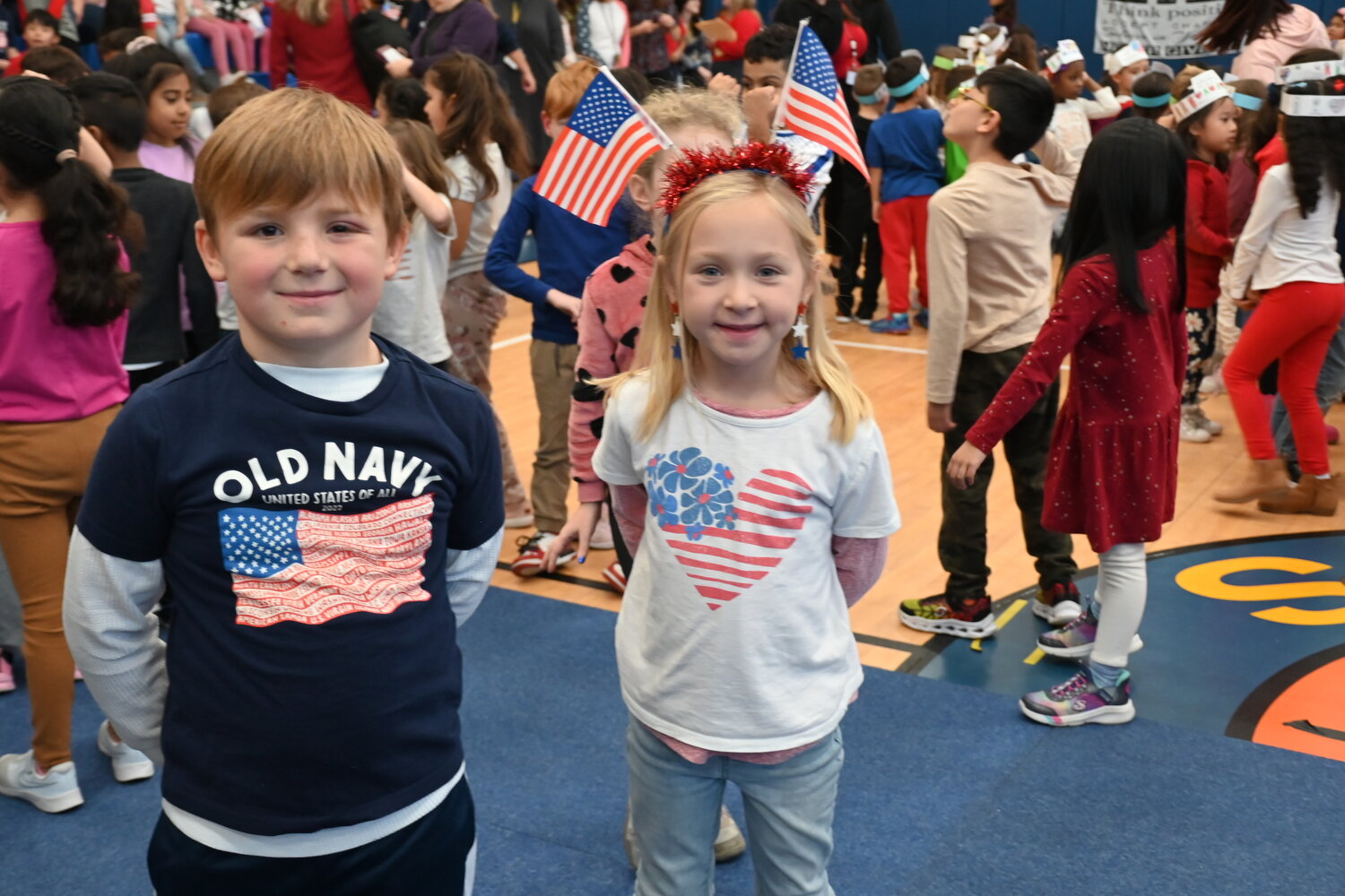 Elementary School students enjoyed honoring local veterans.