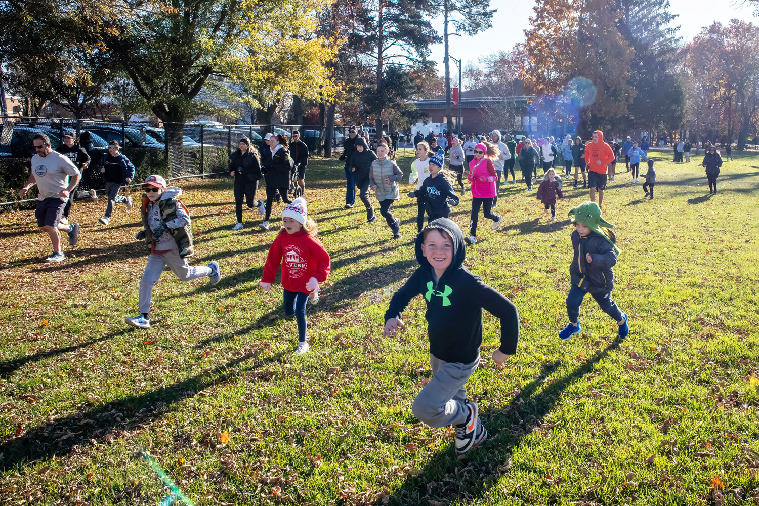 The turkey trot was filled with smiling faces of all ages who came out to support Mended Little Hearts, an organization that advocates for people with congenital heart defects.