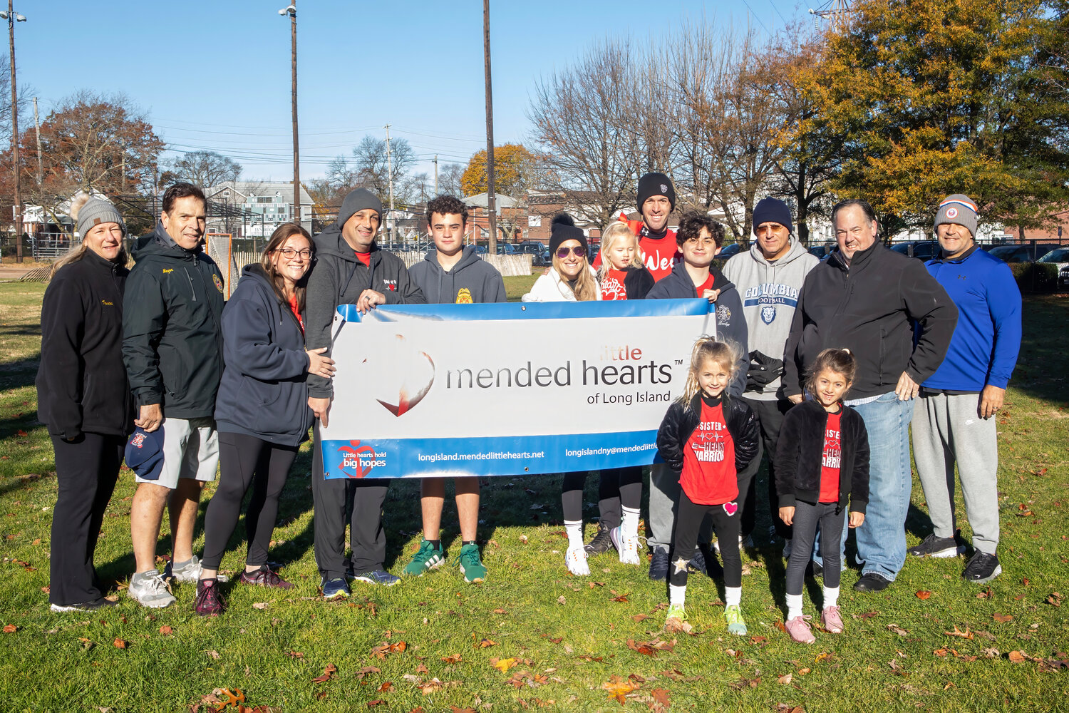 The 5k race on Thanksgiving Day was in support of Mended Little Hearts of Long Island, an organization that provides resources to children and families impacted by congenital heart defects, which are the most common birth defects in the country. The organization will use the proceeds from the race to benefit pediatric cardiology patients at New York Presbyterian Hospital.