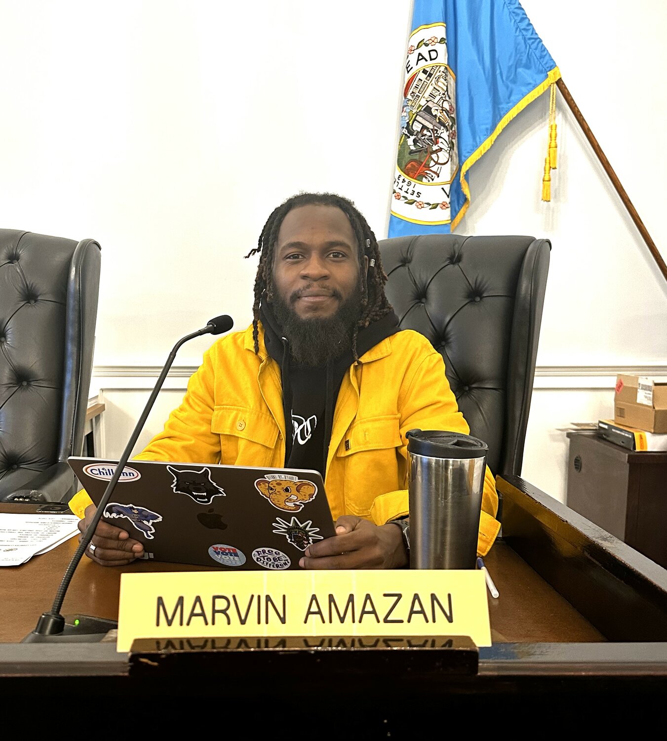 Hempstead resident, Uniondale entrepreneur, and community advocate Marvin Amazan is the power behind Amazan Strategies, a consulting firm.