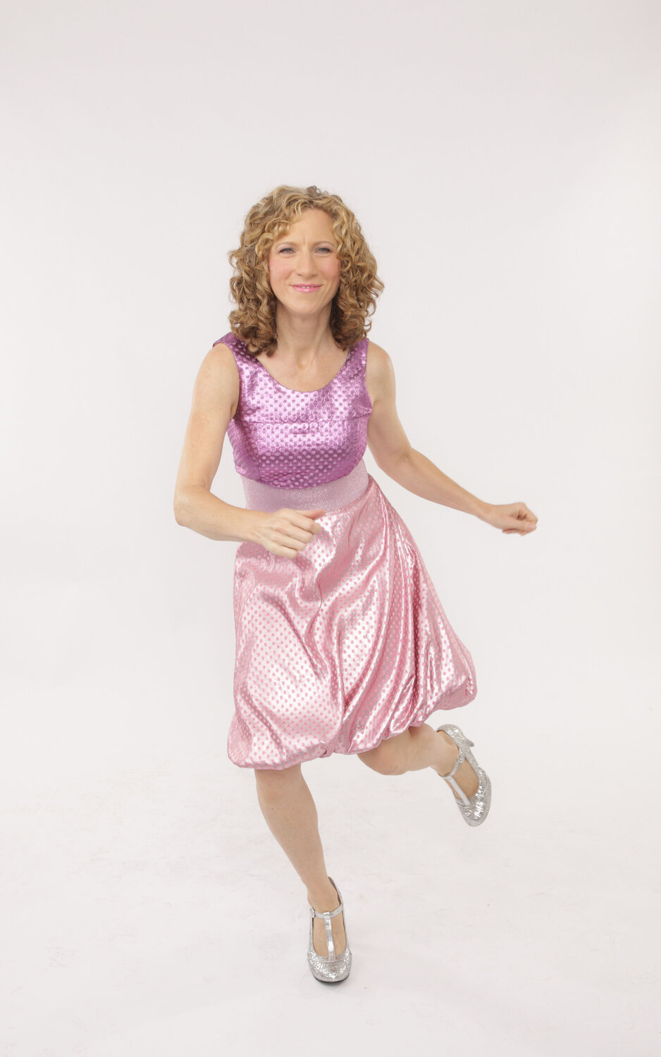 Laurie dances her way to center stage this holiday season!