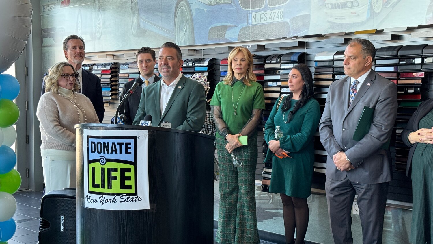 Matt Carlson, the general manager of Rallye BMW in Westbury, received a kidney from his daughter, Stephanie Trotti. Rallye Motor Company works closely with Donate Life New York State to raise awareness on the importance of becoming an organ donor.