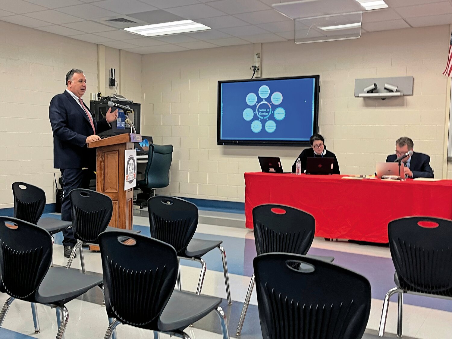 Following a presentation on the results of the Rockville Centre School District’s value survey, Superintendent Matt Gaven provided a rundown of new courses being added to the curriculum for the 2024-2025 school year.