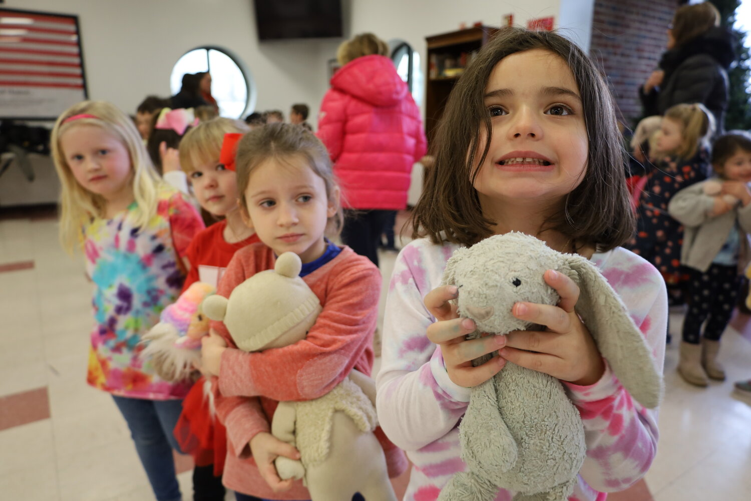 Wilson Elementary School students were excited to pay a visit to the Teddy Bear Clinic at the John A. Anderson Recreation Center.
