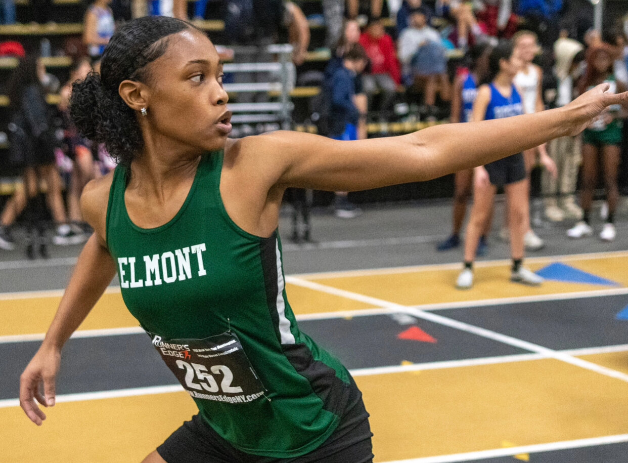 Tiffany Wong is a captain of the Elmont Memorial High School track team. She will be honored for her community service in Elmont at the Nassau BOCES Education Partners Awards Gala on May 7.