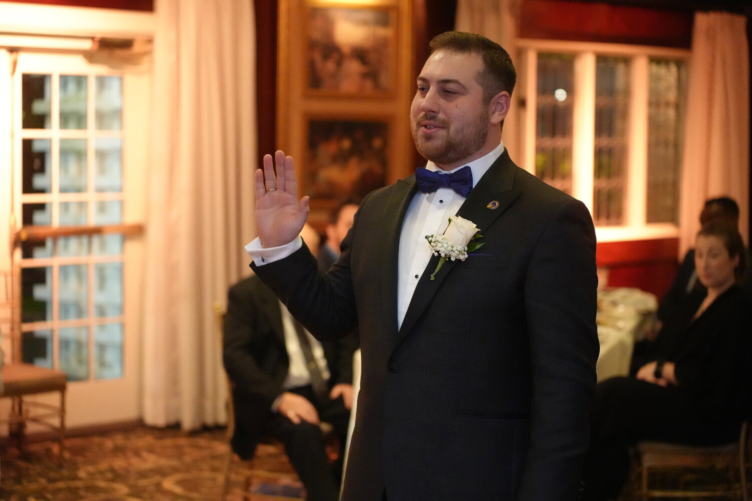 Anthony Bott, of Worth Property Management & Real Estate Brokerage, was sworn in as the chamber’s new president.
