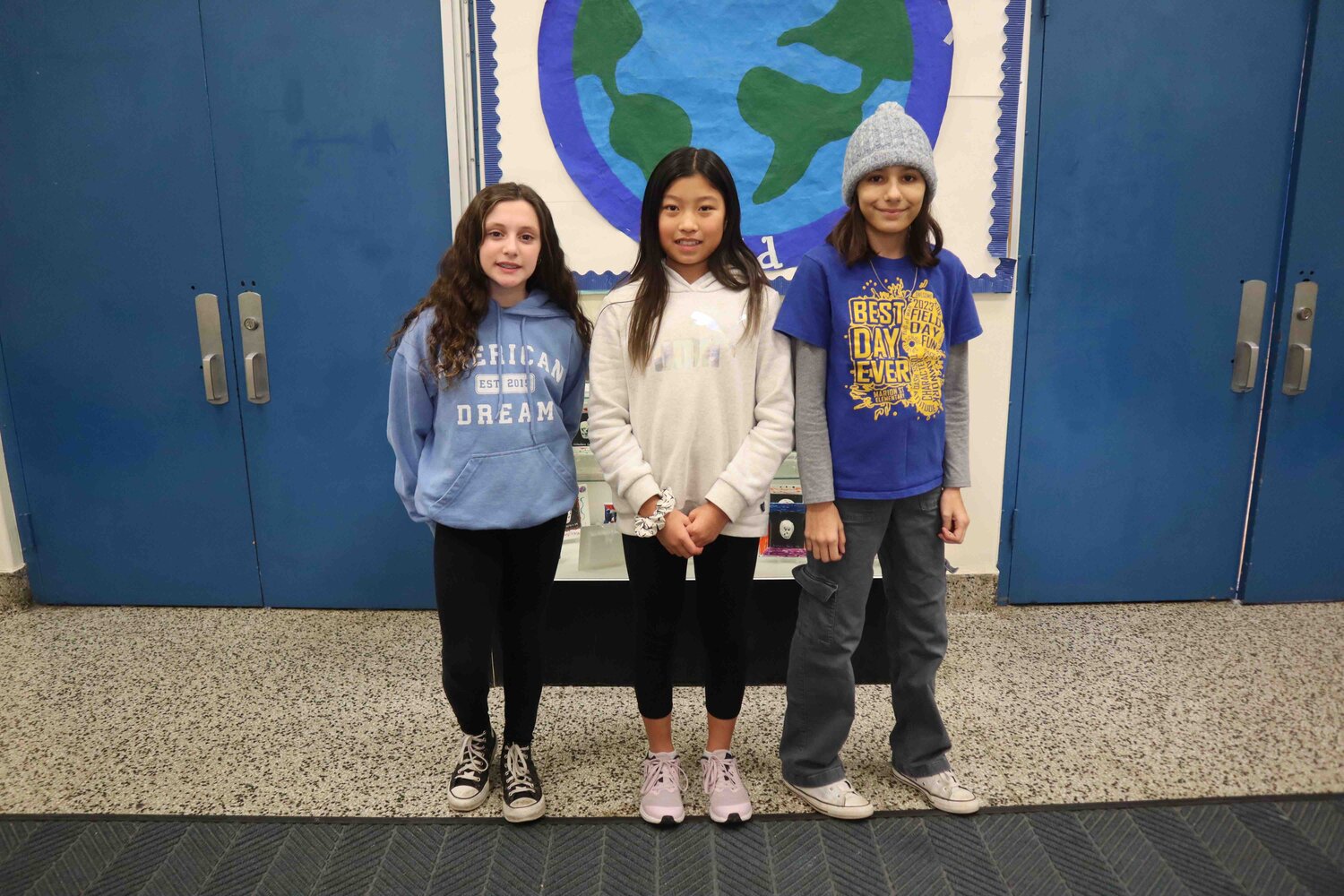Marion Street students were selected to have their art displayed in Nassau All-County Art Exhibition in March.