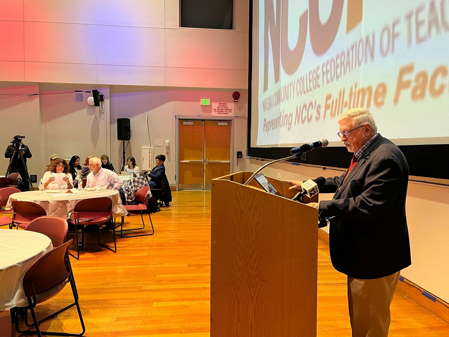 Nassau Community College students, faculty protest funding cuts ...