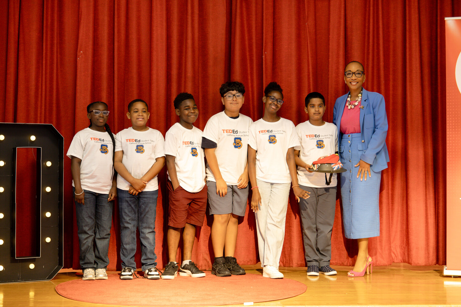 Six California Avenue Elementary School students inspire peers through inaugural TED-Ed student talk