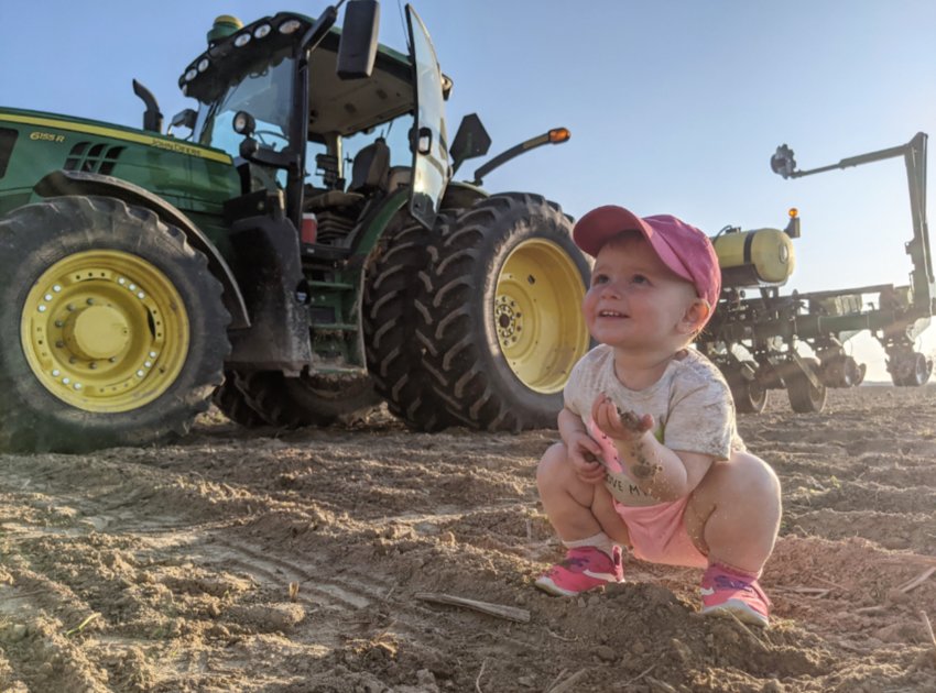 &ldquo;Ready for Seed&rdquo; wins Honorable Mention in the Faces of the Farm category of the Focus on Missouri Agriculture Photo contest hosted by the MO Dept. of Agriculture. Taken by Haley Scott at her farm north of Fordland, the photo features her daughter two and a half year old Clara.