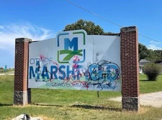 For the second time the city of Marshfield sign has been vandalized. &ldquo;Marshfield is the community I chose to raise my children in and I&rsquo;m really proud to serve. When we see acts like this, in essence, defacing property that belongs to all of us and represents the city I am so proud of, it&rsquo;s very unfortunate,&rdquo; shared Mayor Natalie McNish. &ldquo;The city does plan to increase security procedures and do our best to clean the sign. But it is quite possible that we will have to pay to replace the sign.&rdquo; In addition to the city sign being tagged, several stop signs and residents were hit as well.   *The image has been edited due to the graphic nature of the graffiti.