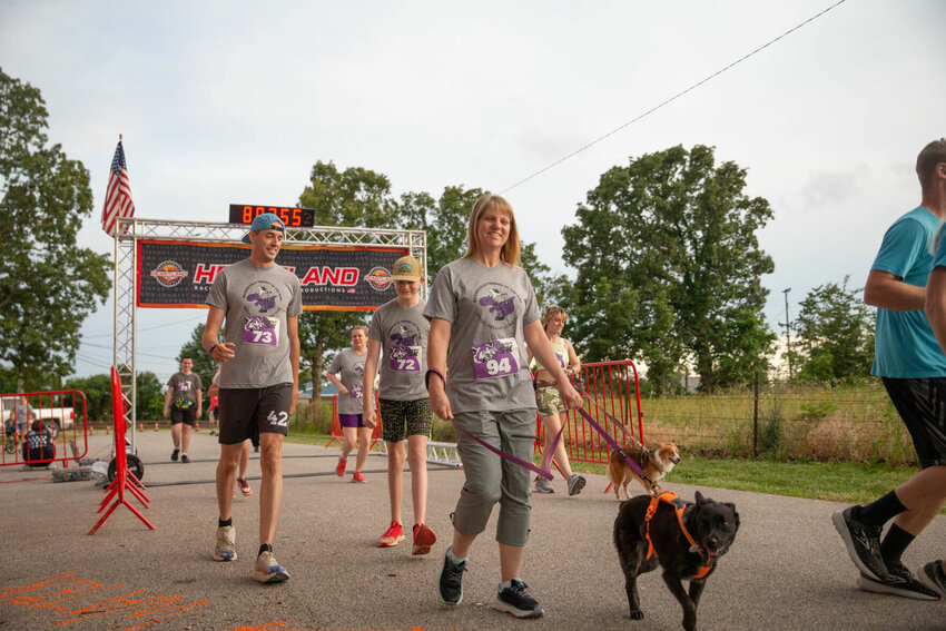 On June 10, the Rogersville Friends of the Park hosted their fifth annual Bandit 5K at the Rogersville Community Park. The event saw many runners and walkers ruffed out the warm weather for a good cause.   Contributed Photos by Greenbox Photography