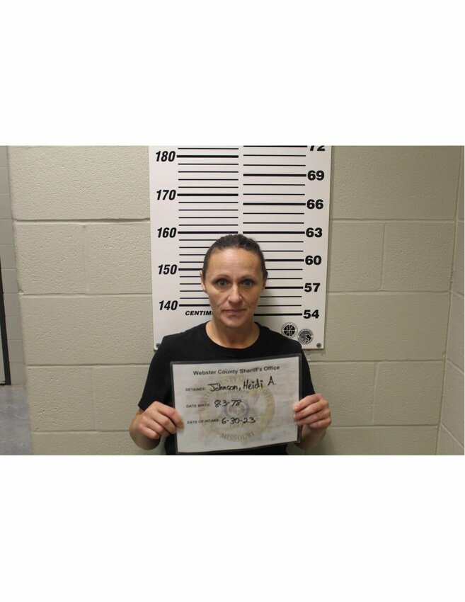 Heidi Johnson   Contributed Photo by Webster County Sheriff's Office.
