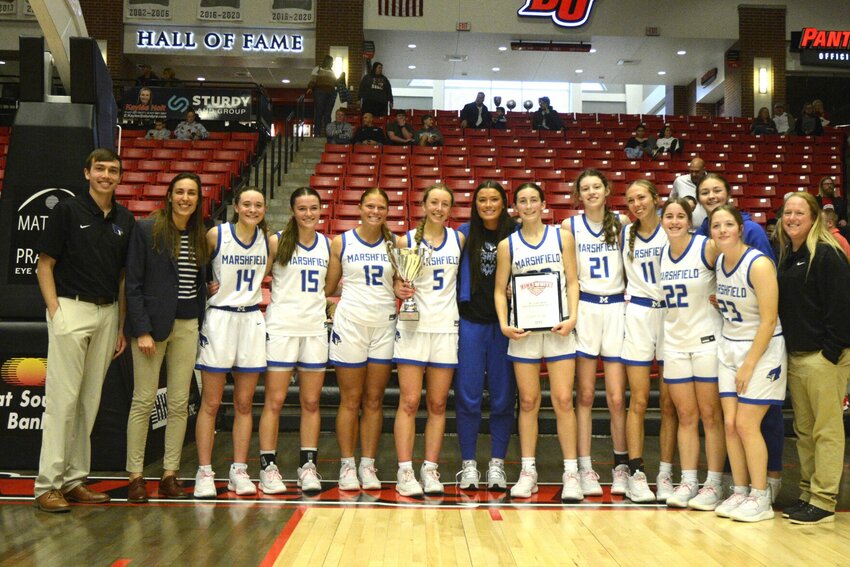 The Lady Jays took third place at the Pink & White Tournament at Drury University on Saturday, Nov. 30. They also received the Dr. Tim Jester Sportsmanship Award after the game. 