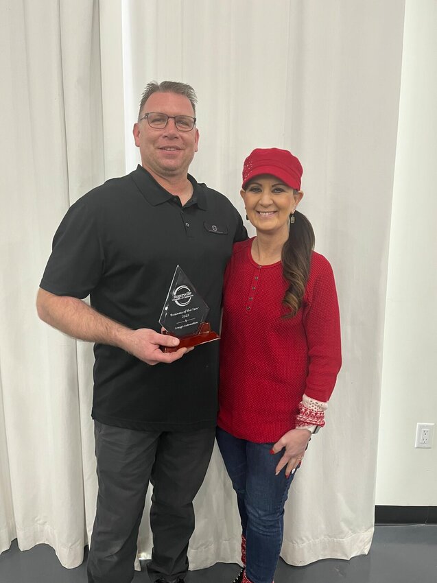 The Rogersville Area Chamber of Commerce presents The Winner of the 2023 Business of the Year, Craig's Automotive.   &quot;Thank you so much! We are truly honored to receive this award &amp;amp; happy to be a part of this wonderful community!&quot; said Larry and Christina Craig, owners of Craig's Automotive.   Contributed Photos