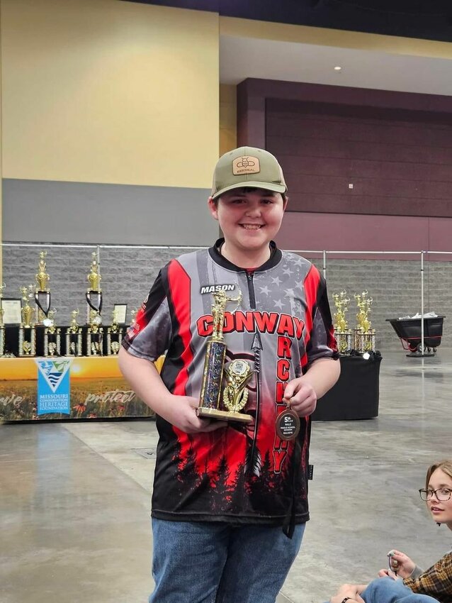 Conway Archery's Mason Atkinson will compete in the NASP National Tournament after a successful performance at the State Tournament in Branson. 


Contributed Photos