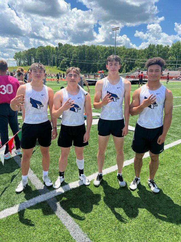 The Marshfield Boys 4x100 team will go to state to compete. The relay squad is composed of Tyce Jones, MJ Gritts, Talon Funk and Brayden Hicks.


Contributed Photos