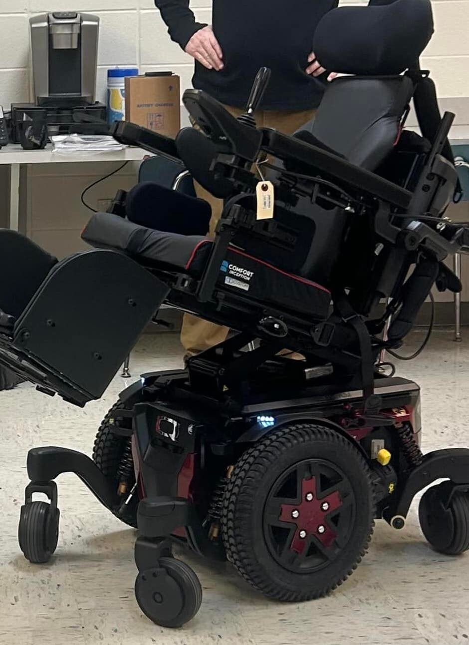 On Jan. 11 one student from Marshfield was surprised when they received a new motorized wheelchair thanks to the efforts of their social worker, therapist, and TLC Student Funds.


Contributed Photo by TLC Student Funds