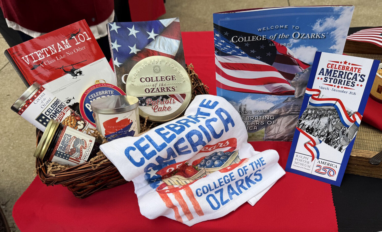 College of the Ozarks Spotlighted America 250 and Student Craftsmanship