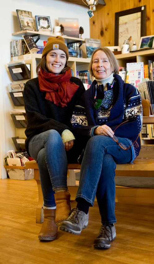Anna Bloomstrand (left) and Julie Ingebretsen (right), mother and daughter duo, run Ingebretsen&rsquo;s Scandinavian Gifts and Foods. The shop sells a variety of food items, including lingonberry preserves, as well as gifts which range from earthy-friendly candles, cellulose dish clothes and Scandinvian-themed art. (Photos by Margie O&rsquo;Loughlin)