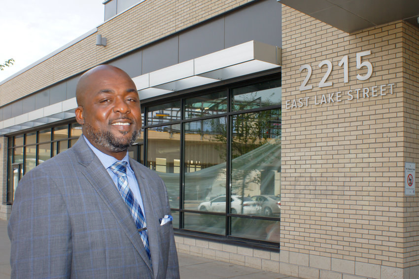 &quot;This is an opportunity for our local Black community to have its own institution; something  that can be a source of pride for our people.  But it can also be a point of pride for the broader community to know that we have First Independence right here in our midst,&quot; said Damon Jenkins of the First Independence Bank. (Photo by Terry Faust)