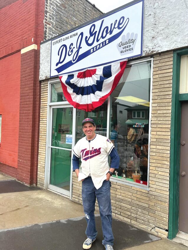 Jimmy Lonetti is the J of D&amp;J Glove Repair at 3742 Minnehaha Ave. He works with his son, Dom. (Photo submitted)