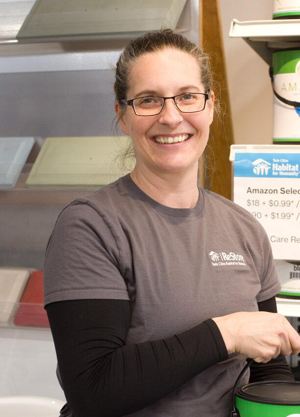 Jill Carmody is a senior manager at the Habitat for Humanity’s Minneapolis ReStore. They are both a drop-off site for leftover paint products, and a retailer for the Amazon brand of recycled paint. Carmody said, “PaintCare has made it easy for people to recycle their left-over paint, which is the right thing to do for the environment.”