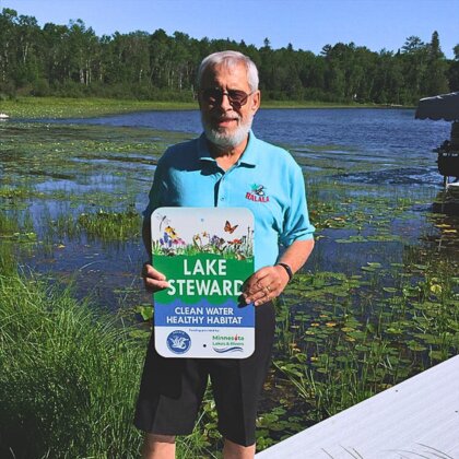 The Lake Steward program has expanded to the city with the support of MN Lakes and Rivers.