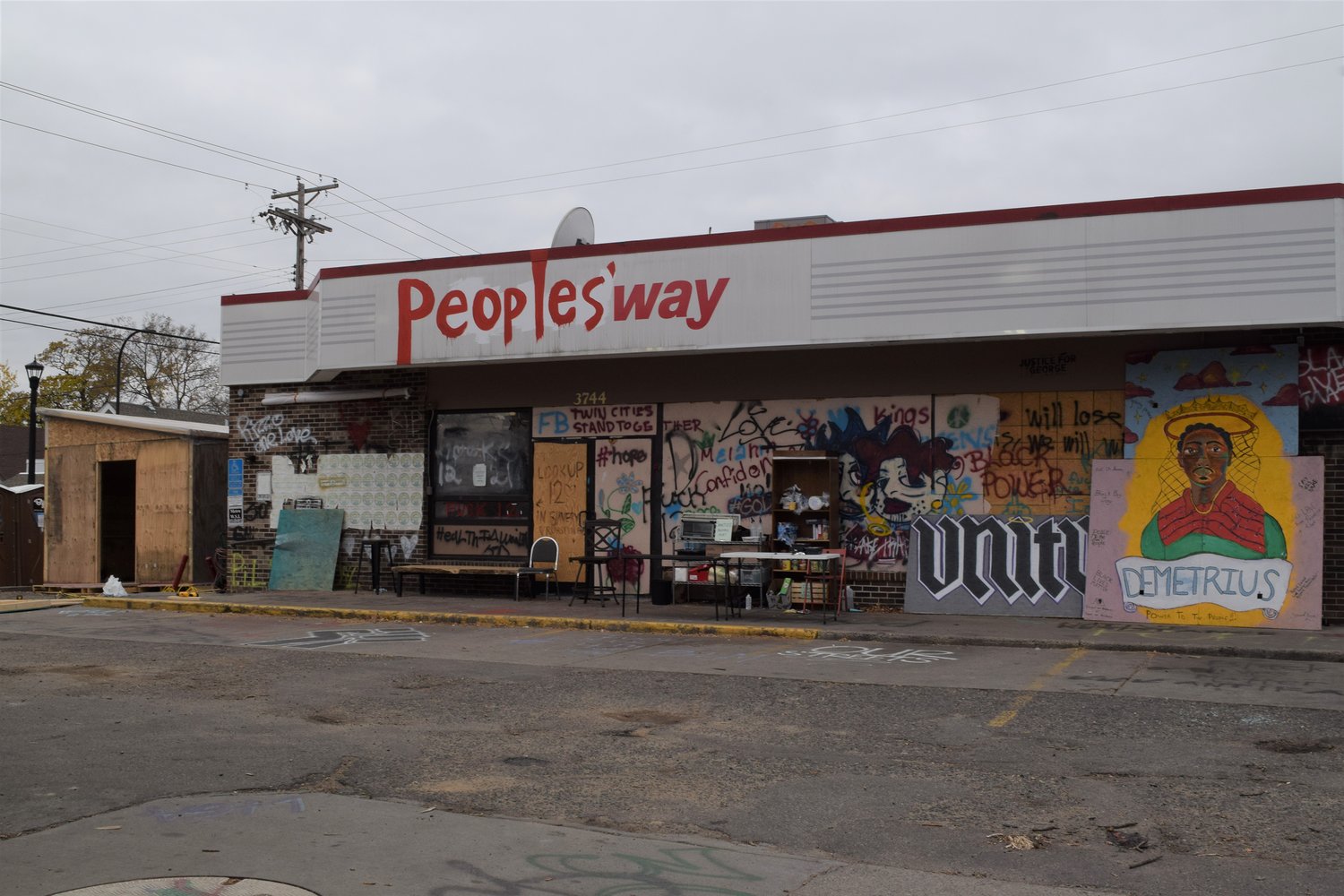 612 MASH is now located on the far end of the “Peoples’ Way” (formerly the Speedway) at George Floyd Square.