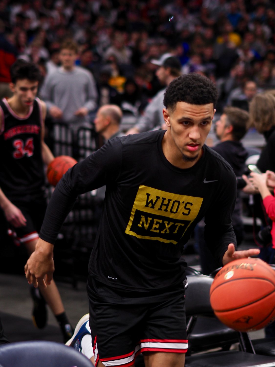 Minnehaha Academy graduate Jalen Suggs played in the NCAA tournament this year and is anticipated to be a high lottery pick in the NBA Draft this summer. (Photos submitted)