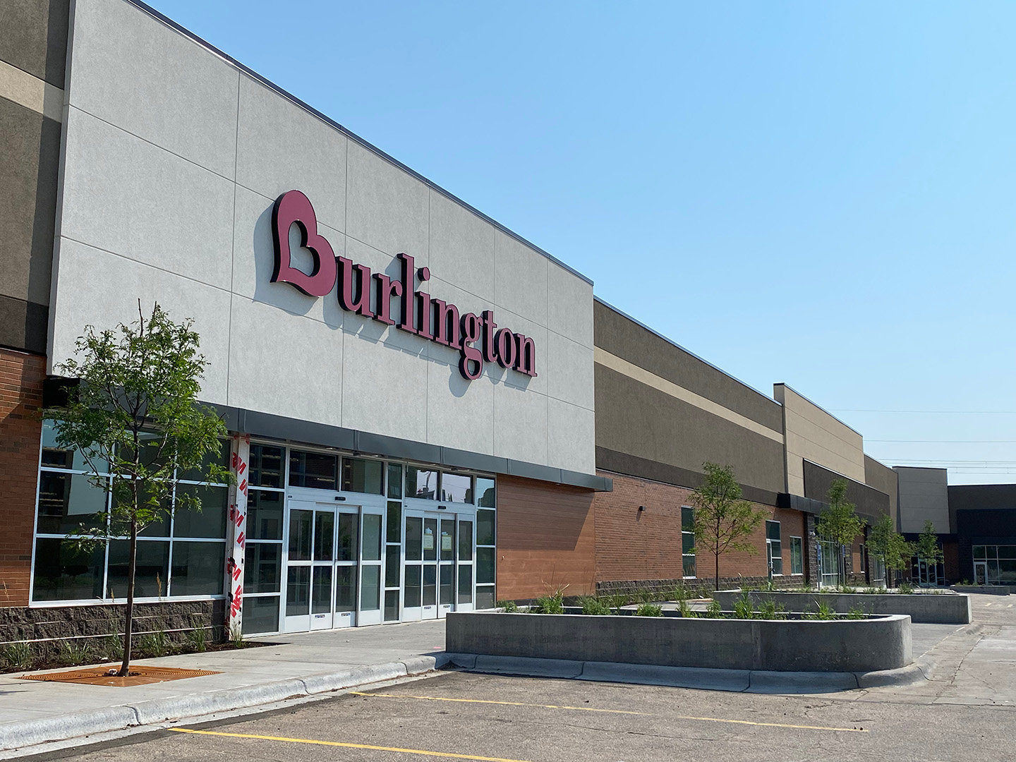 Burlington will open its 11th store in the state this fall at Hi-Lake Shopping Center. Prior to the fire that destroyed part of the shopping center, this central space had been home to Saver's. -(Photo by Tesha M. Christensen)