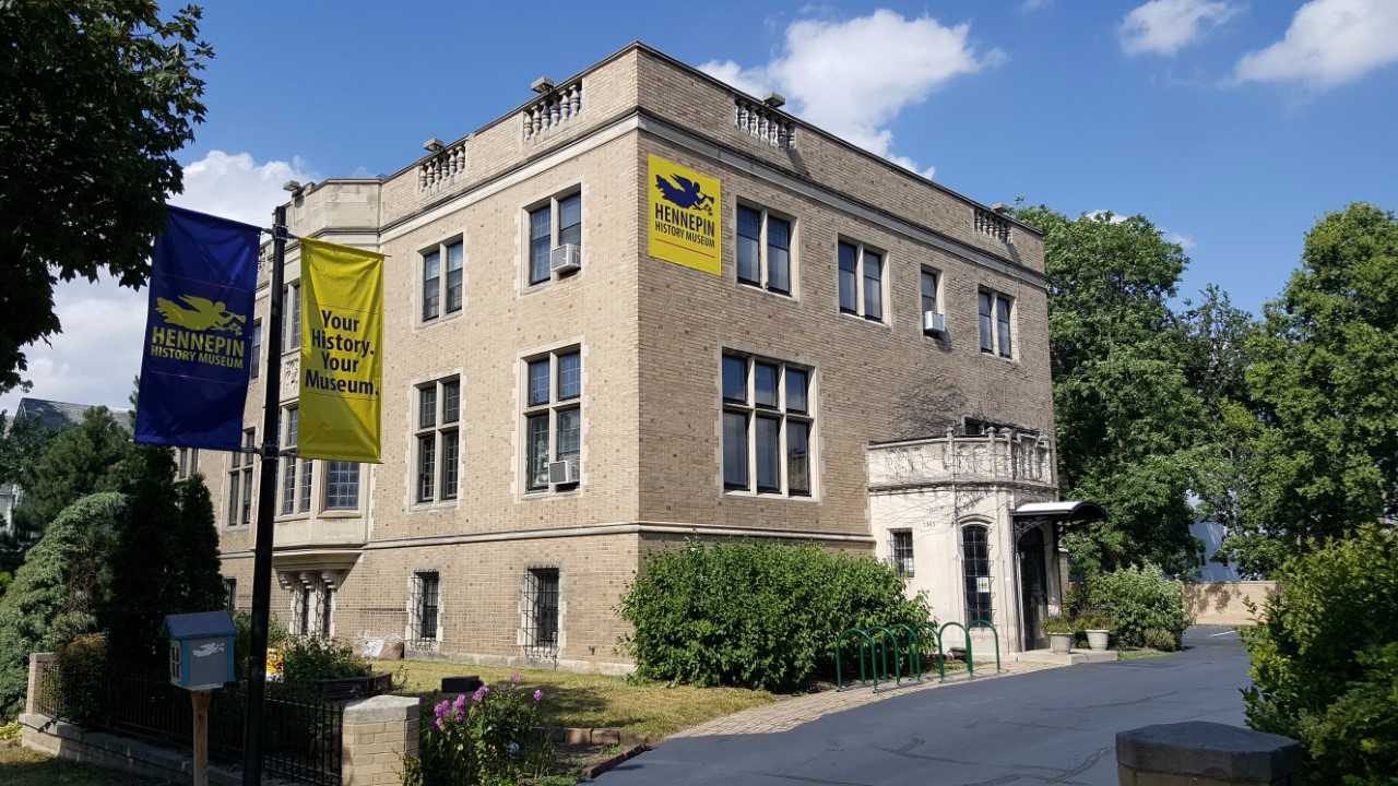 Hennepin History Museum is located at 2303 Third Avenue South, Minneapolis, MN  55404. Phone: 612-870-1329, email: info@hennepinhistory.org, website: www.hennepinhistory.org