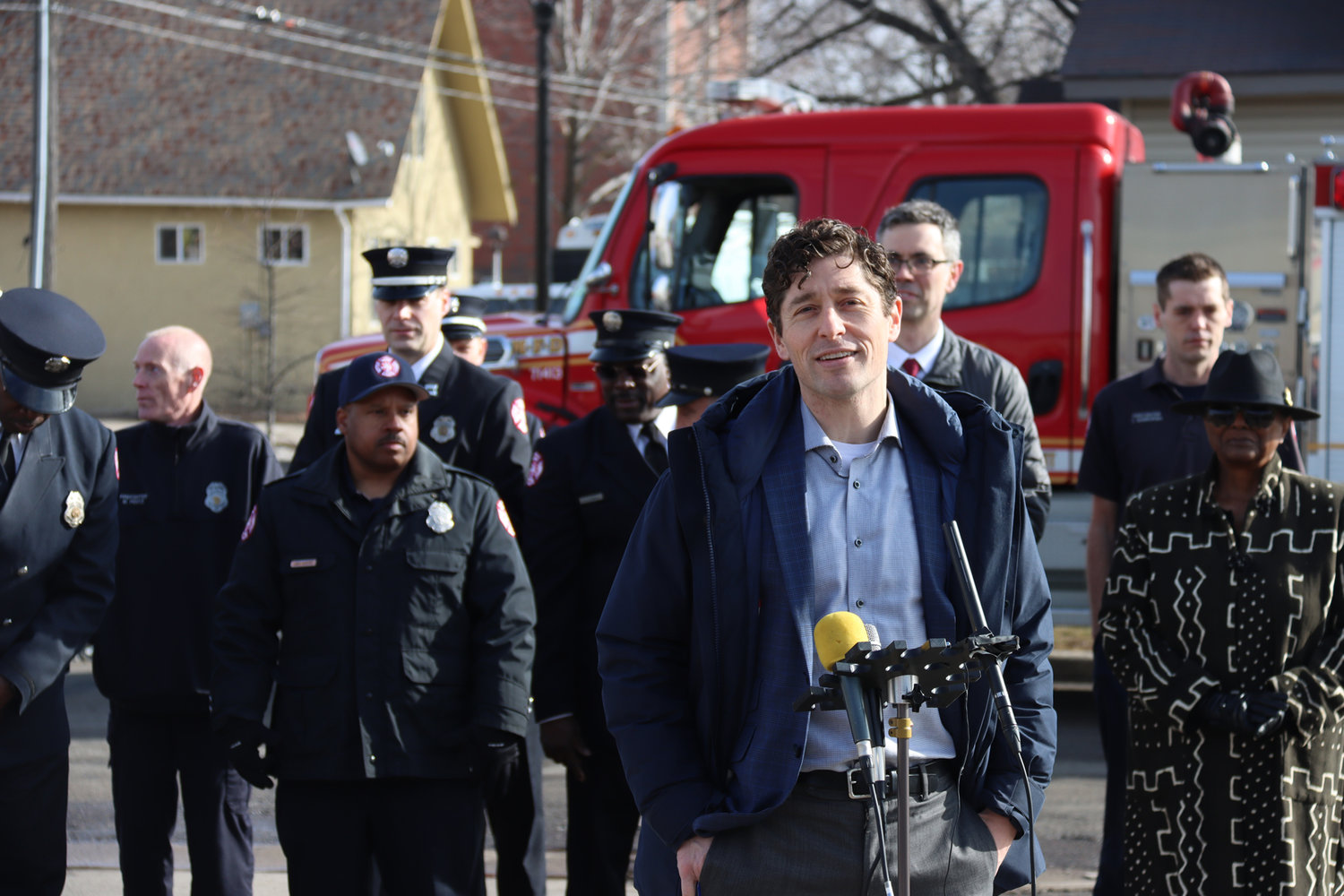 “What we’re doing is writing history the way it should have been written,” remarked Mayor Jacob Frey.  (Photo by Tesha M. Christensen)