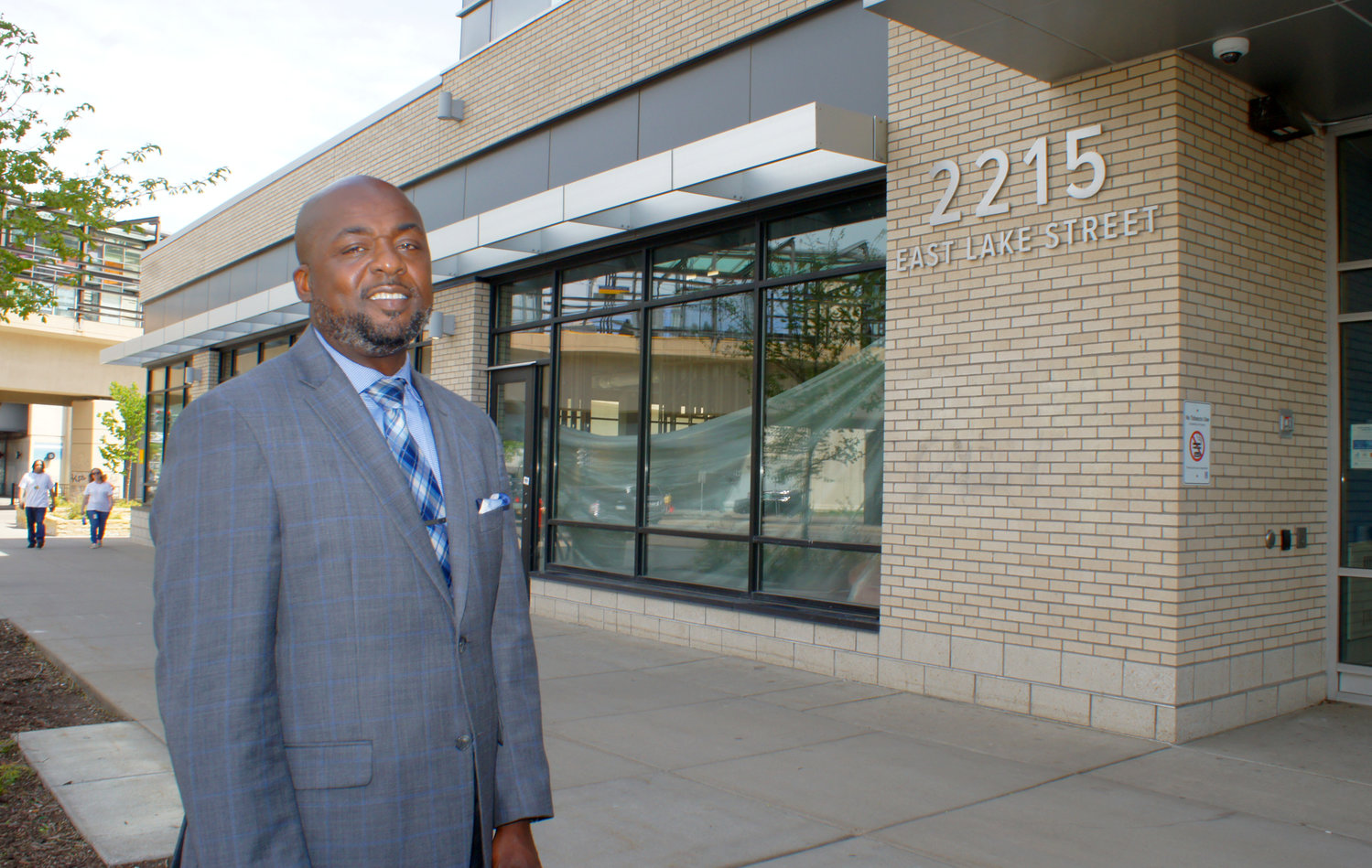 "This is an opportunity for our local Black community to have its own institution; something  that can be a source of pride for our people.  But it can also be a point of pride for the broader community to know that we have First Independence right here in our midst," said Damon Jenkins of the First Independence Bank. (Photo by Terry Faust)
