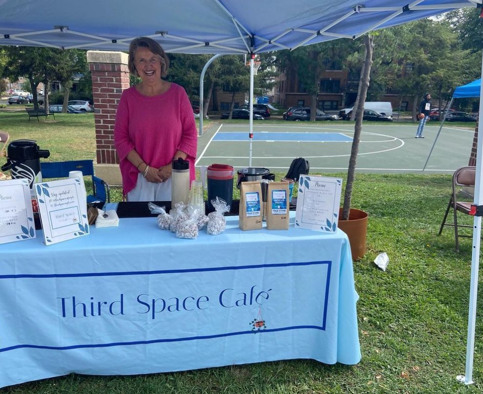 Visited Mueller Pop Up Market on Sept.17, 2022! Many local businesses were there, including Third Space Cafe at 2930 Lyndale Ave S.

Claudia Ryan-Mosely was there on behalf of her daughter who owns the cafe.