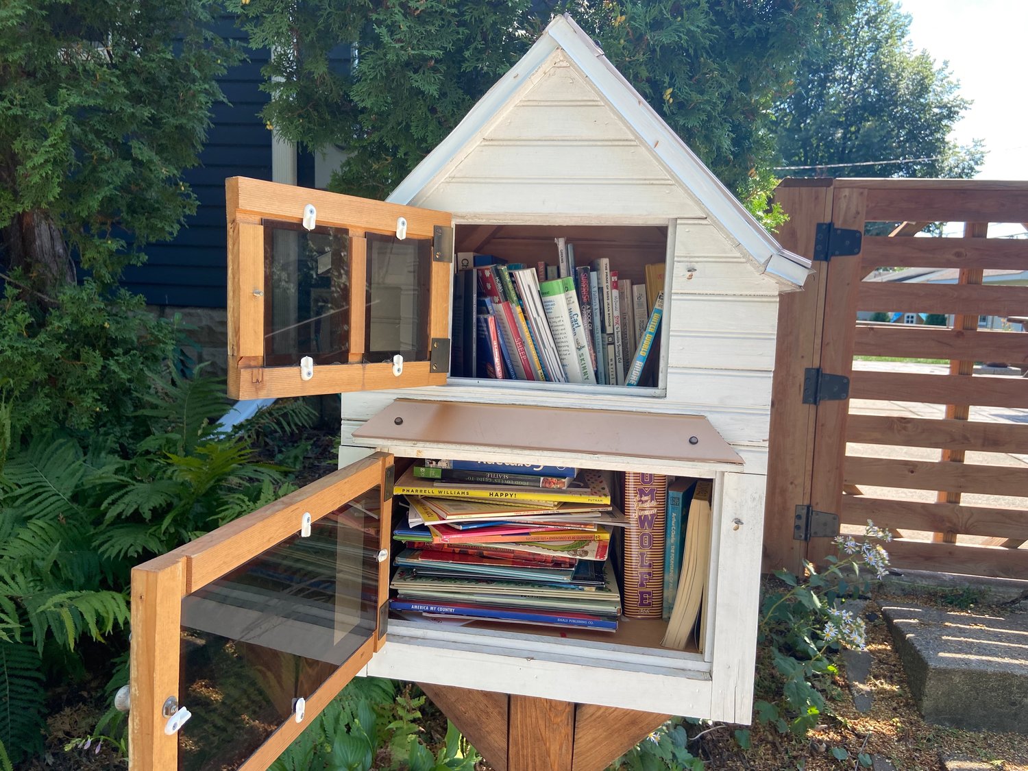 There are more than 150 Little Free Libraries and counting in the southwest Minneapolis area. Stewards of the libraries help provide access to books for everyone. The one above is located in Kingfield.