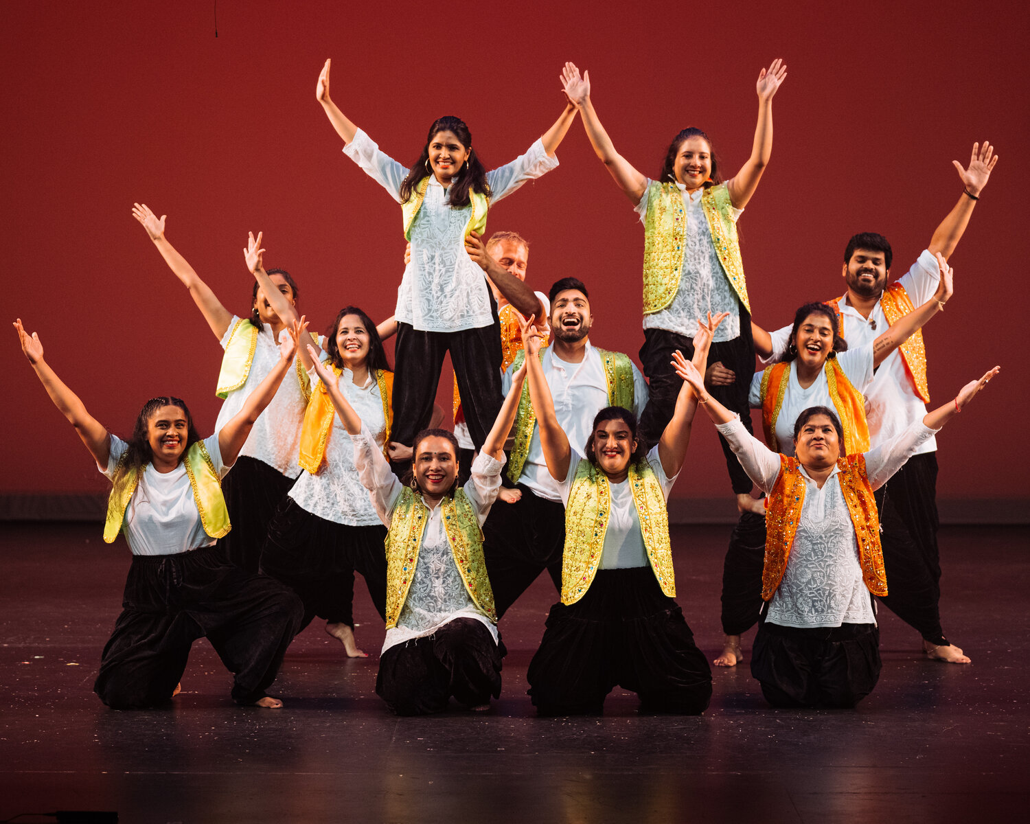 Over 70 cast members perform in "Acceptance, Kindness, Support" at the Cowles Center as part of a production by the South Asian Arts & Theater House. (Photos submitted)