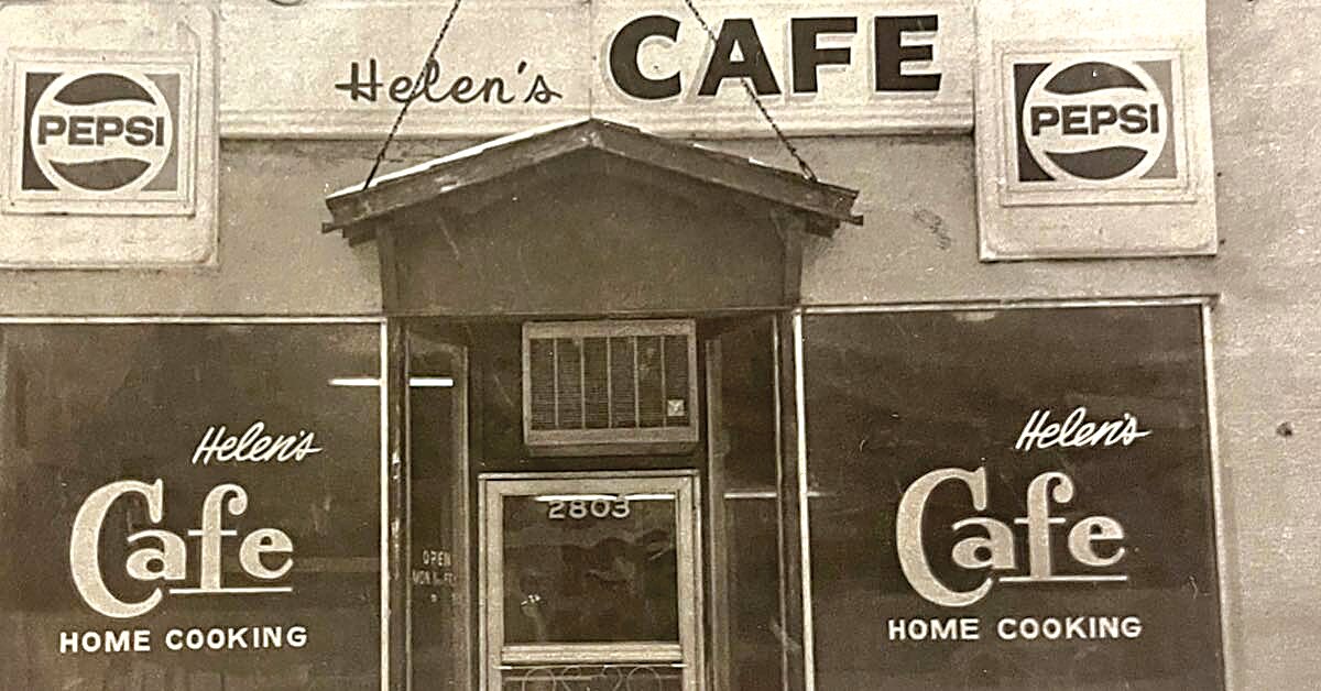 Before it was the Zumbro, it was Helen’s Cafe.