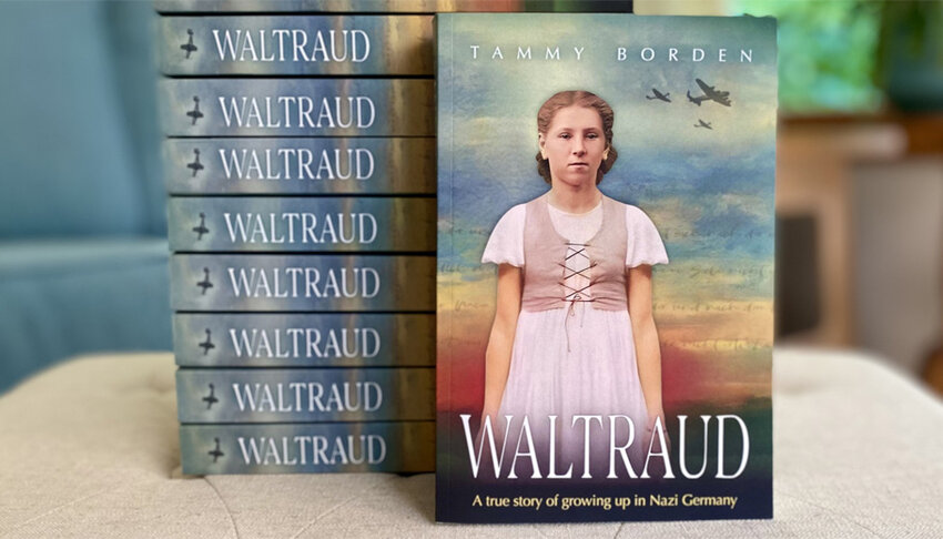 “Waltraud,” by New London author Tammy Borden, tells the true story about a  young girl growing up in Nazi Germany..Contributed Photo
