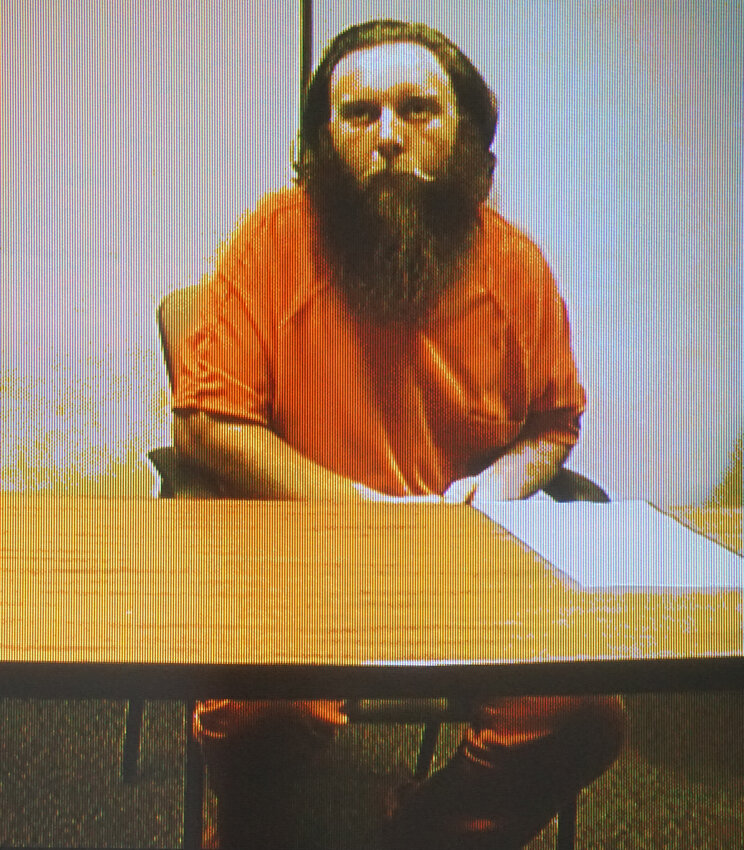 Bobby Dabbs appeared in Lincoln County Court via Zoom from the Lincoln County Jail.
